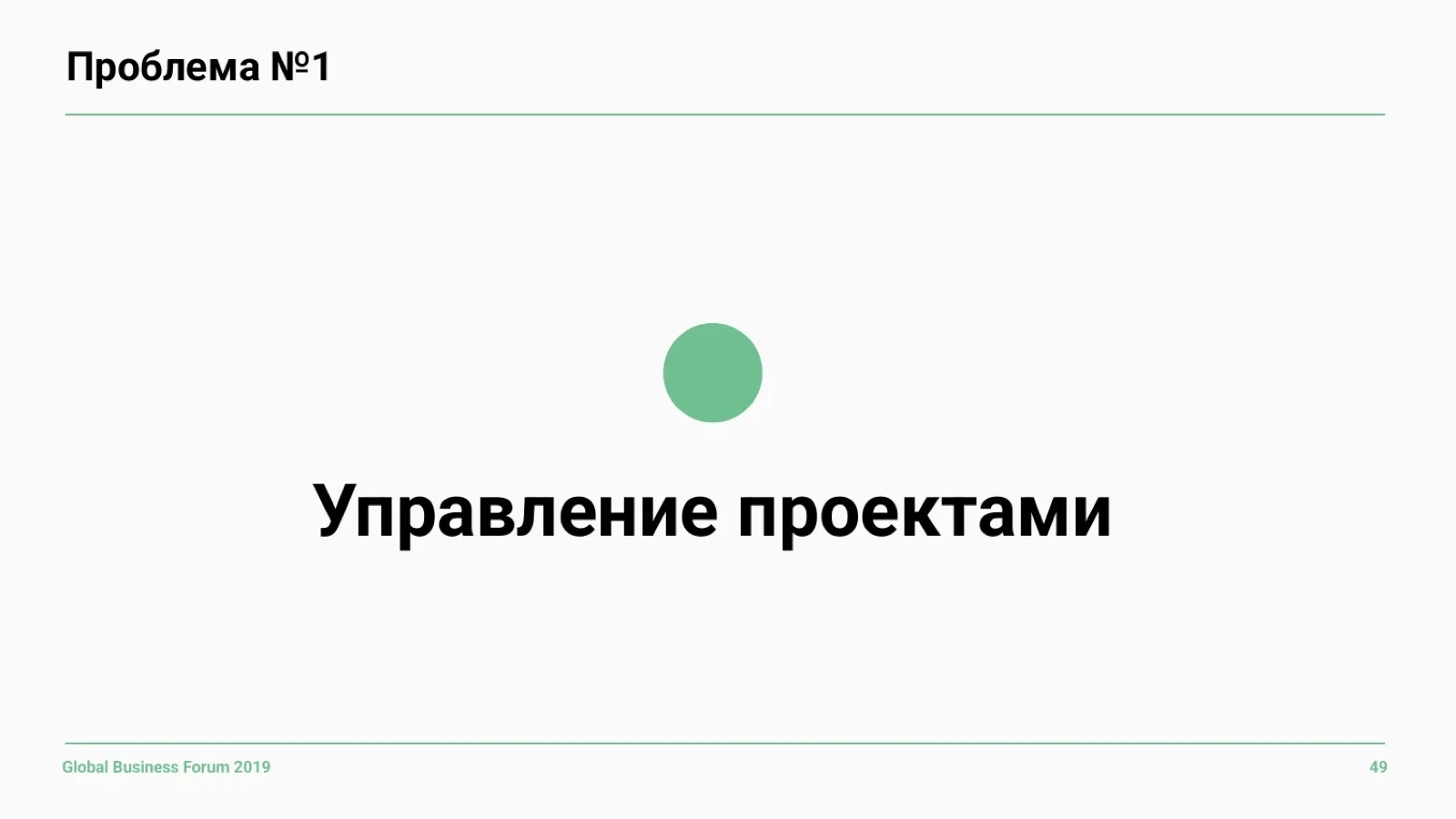 Слайд 49: Проблема №1: управление проектами