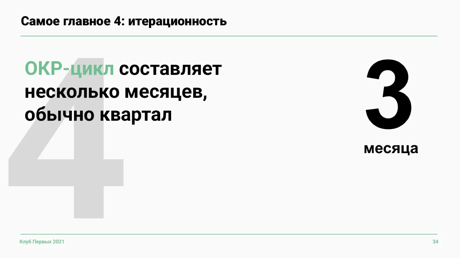Слайд 34: Свойство 4. Итерационность — квартал