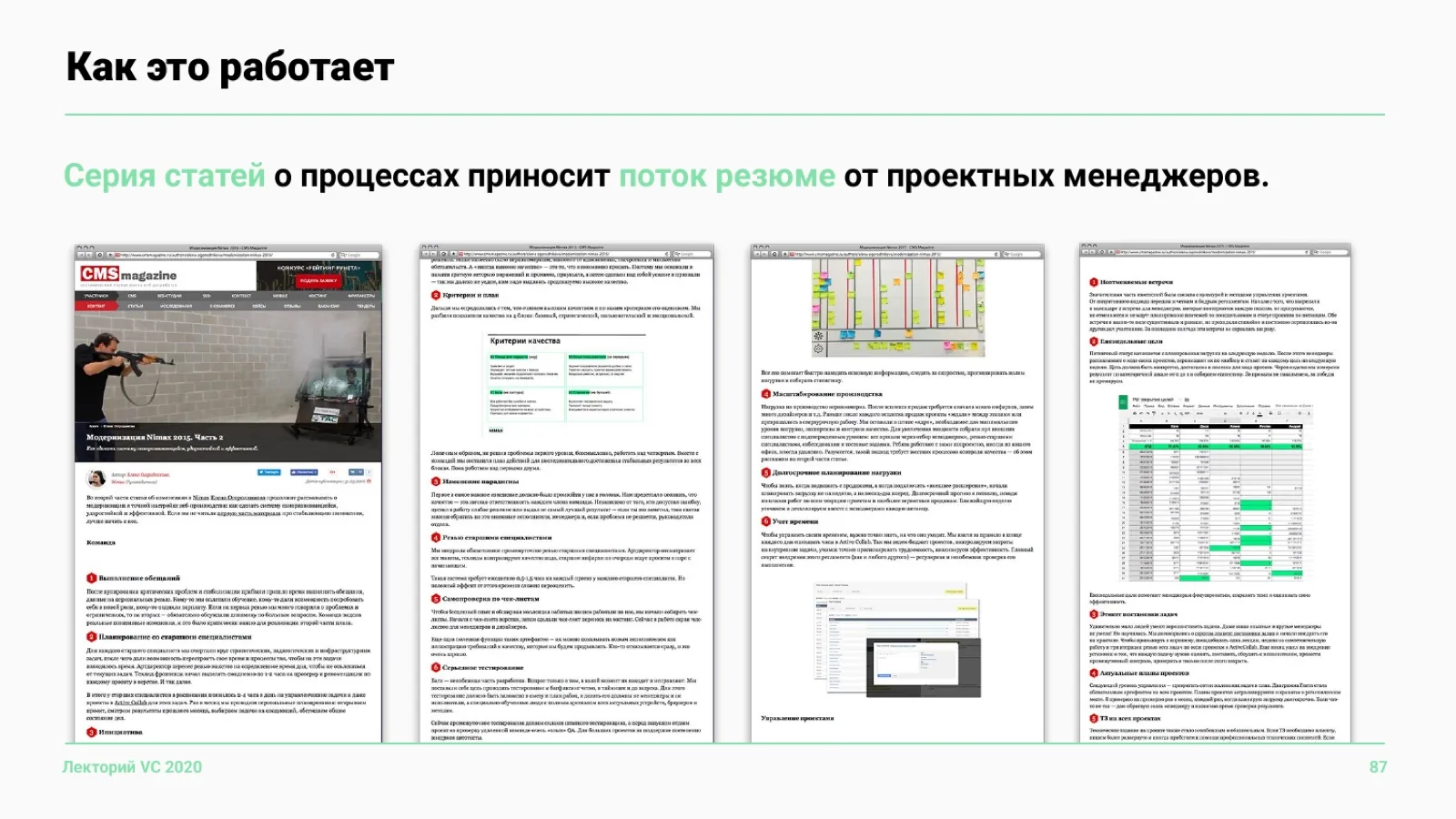 Слайд 87: Как это работает