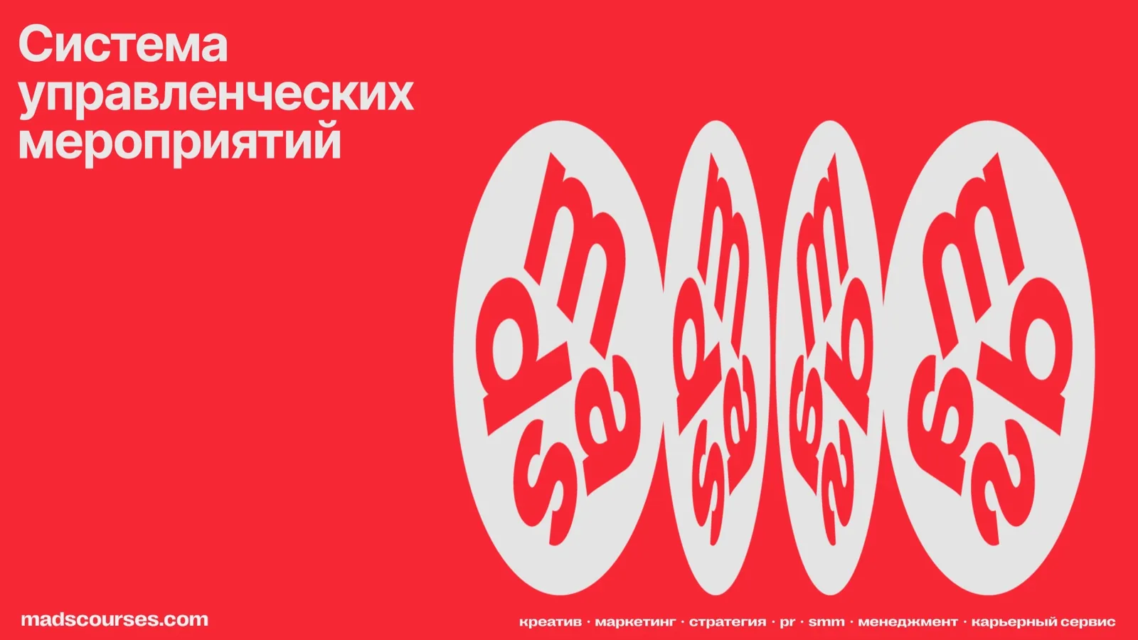 Слайд 33: Система управленческих мероприятий