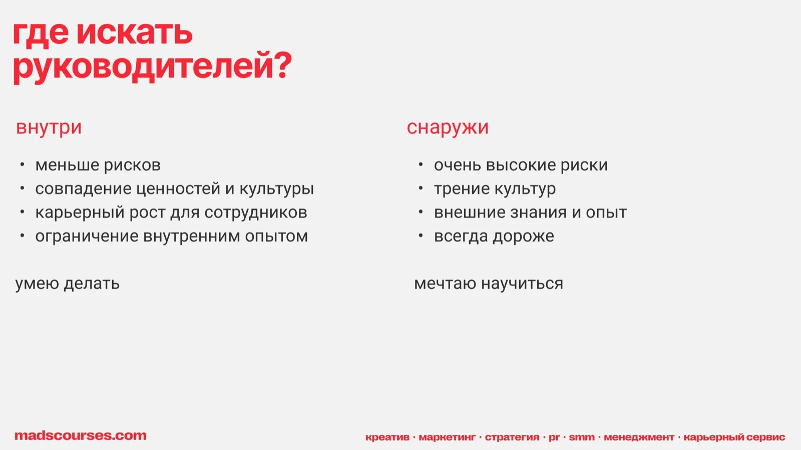 Слайд 48: Где искать руководителей?