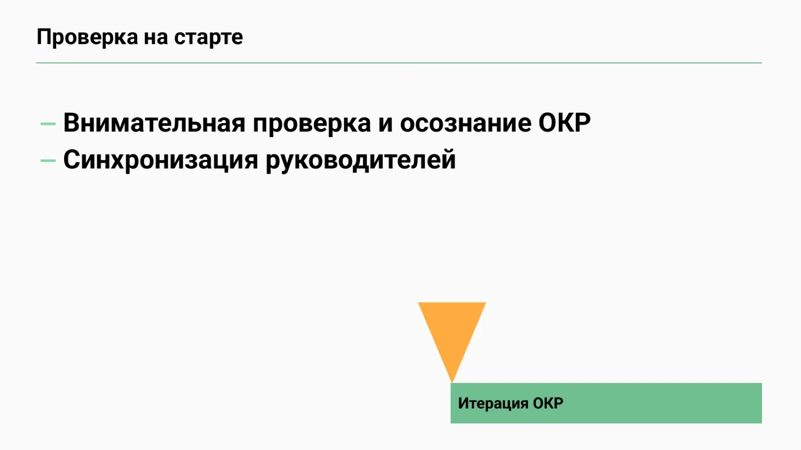 Слайд 81: Проверка на старте
