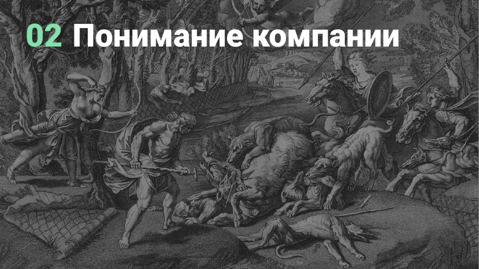 Слайд 29: Раздел: понимание компании