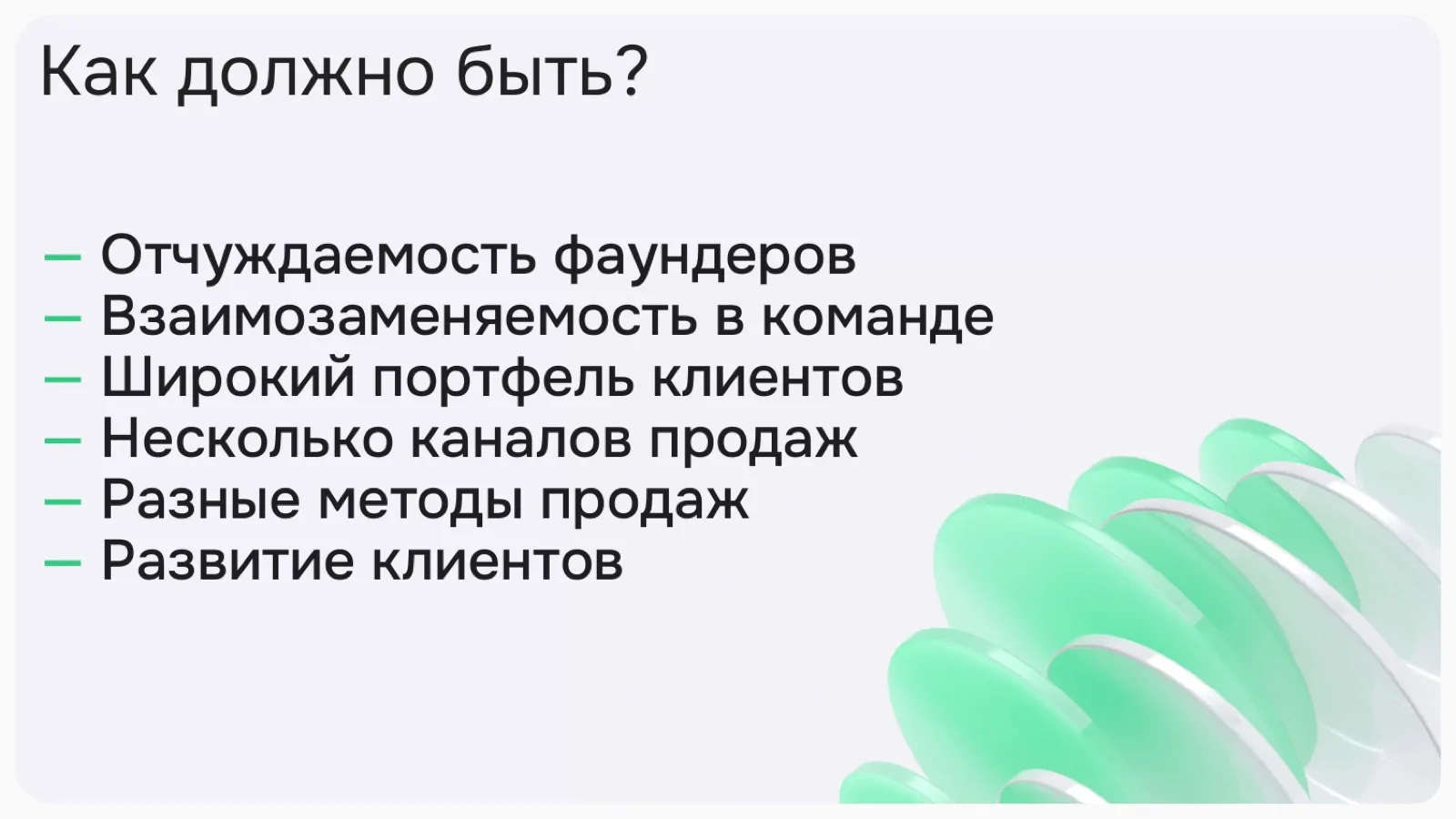 Слайд 18: Как должно быть